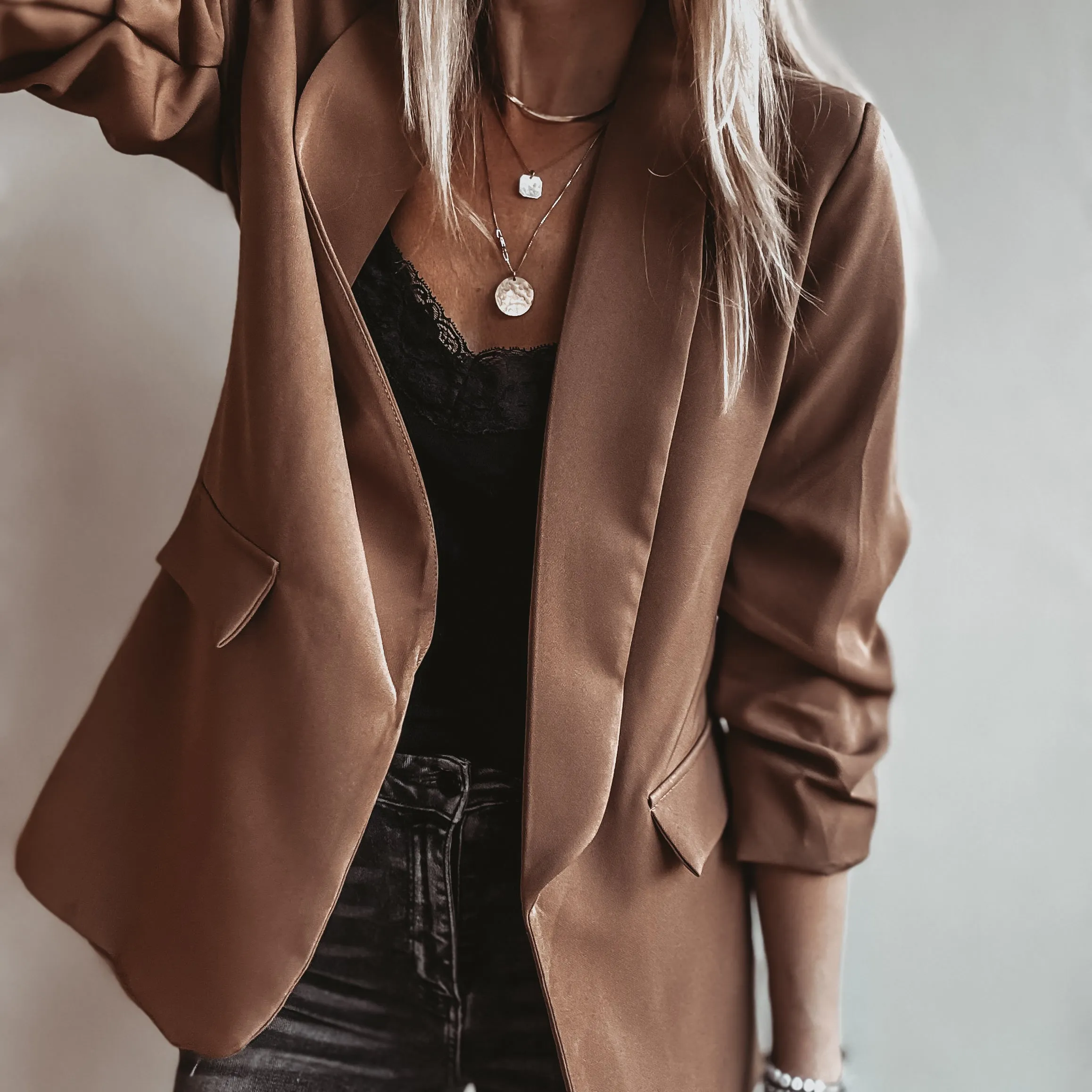 Caramel Vera blazer *NEW*